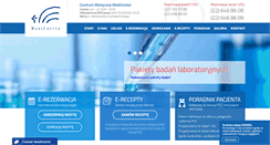 Desktop Screenshot of medicenter.pl